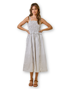 Sunday Stripe Midi Dress