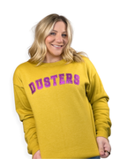 Mustard Dusters Puff Crewneck