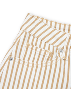 Warm Sand Stripe Barrel Jean