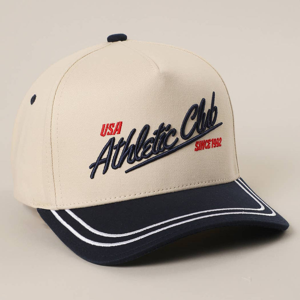 USA Athletic Club Embroidered Trucker Hat