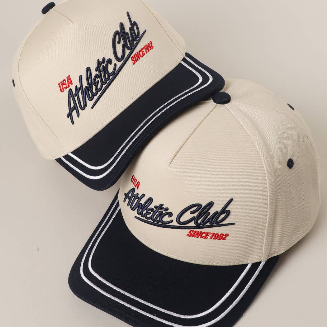 USA Athletic Club Embroidered Trucker Hat
