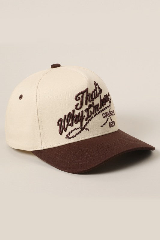 Cowboys & Beer Trucker Hat