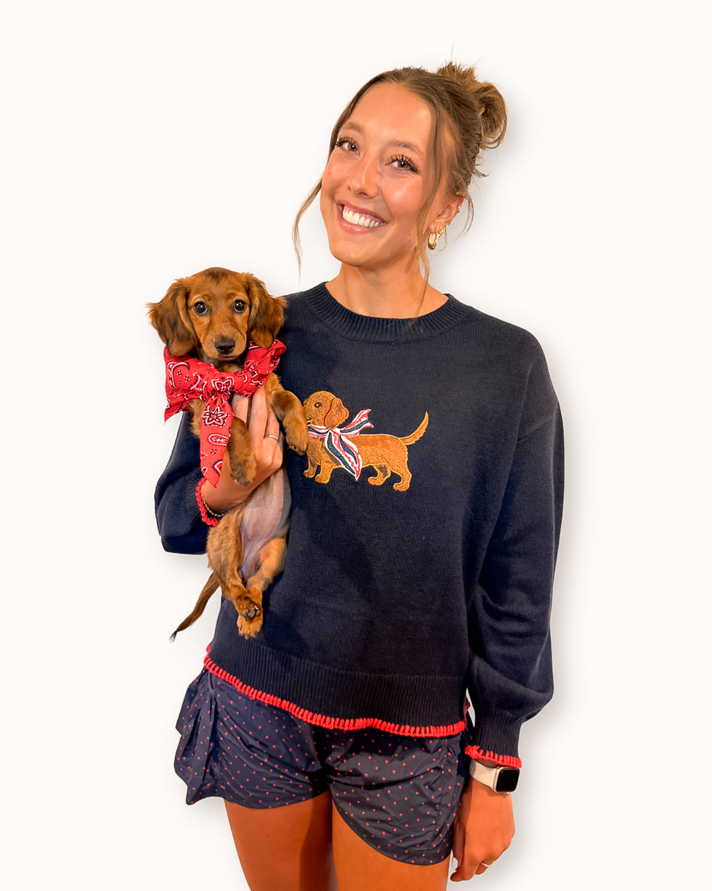 Rosie's Americana Knit Sweater