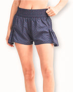 Polka Dot Flare Shorts